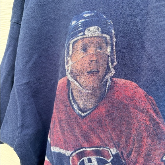 Vintage Montreal Canadiens Saku Koivu 11 SALEM single stich shirt large USA NHL - Picture 6 of 8